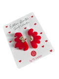 Boucles d’oreilles cœur – Édition limitée Saint-Valentin