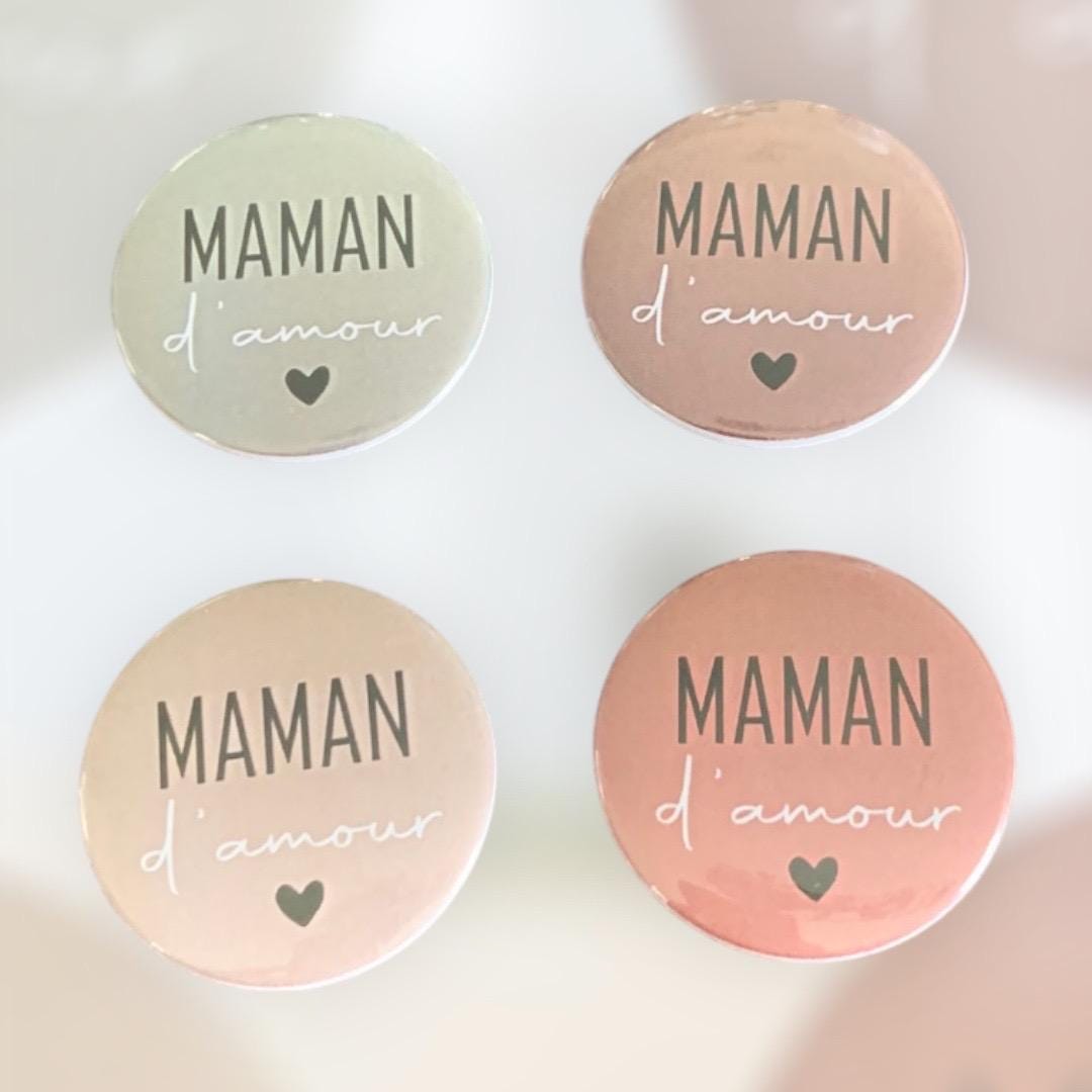 Badge Maman d'amour