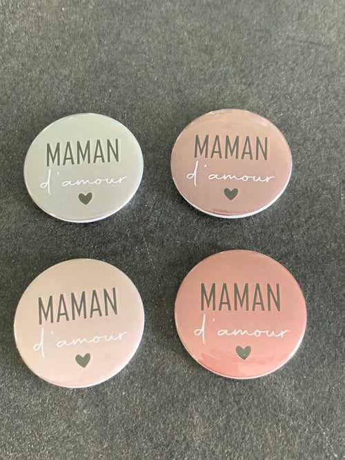 Badge Maman d'amour